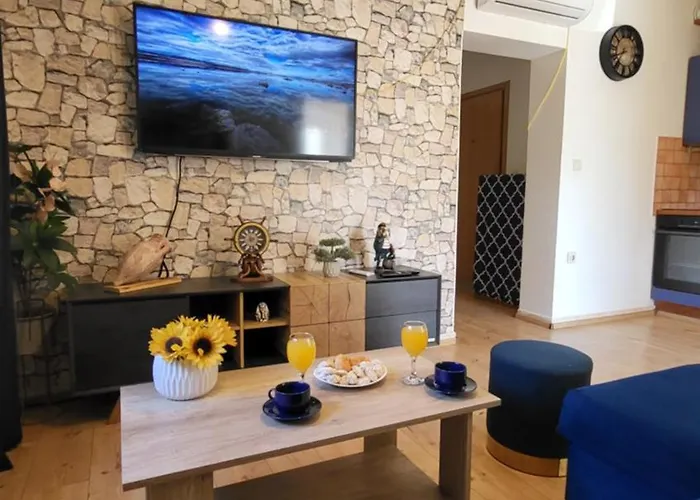 شقة Blue Stone-with Parking, Terrace And Bbq زادار